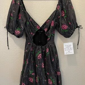 For Love And Lemons Black Dress